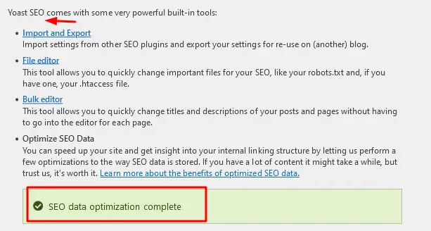 On-Page SEO Optimisation — Yoast